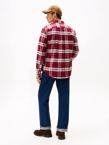 TOMMY HILFIGER Regular fit Overhemd in Rood