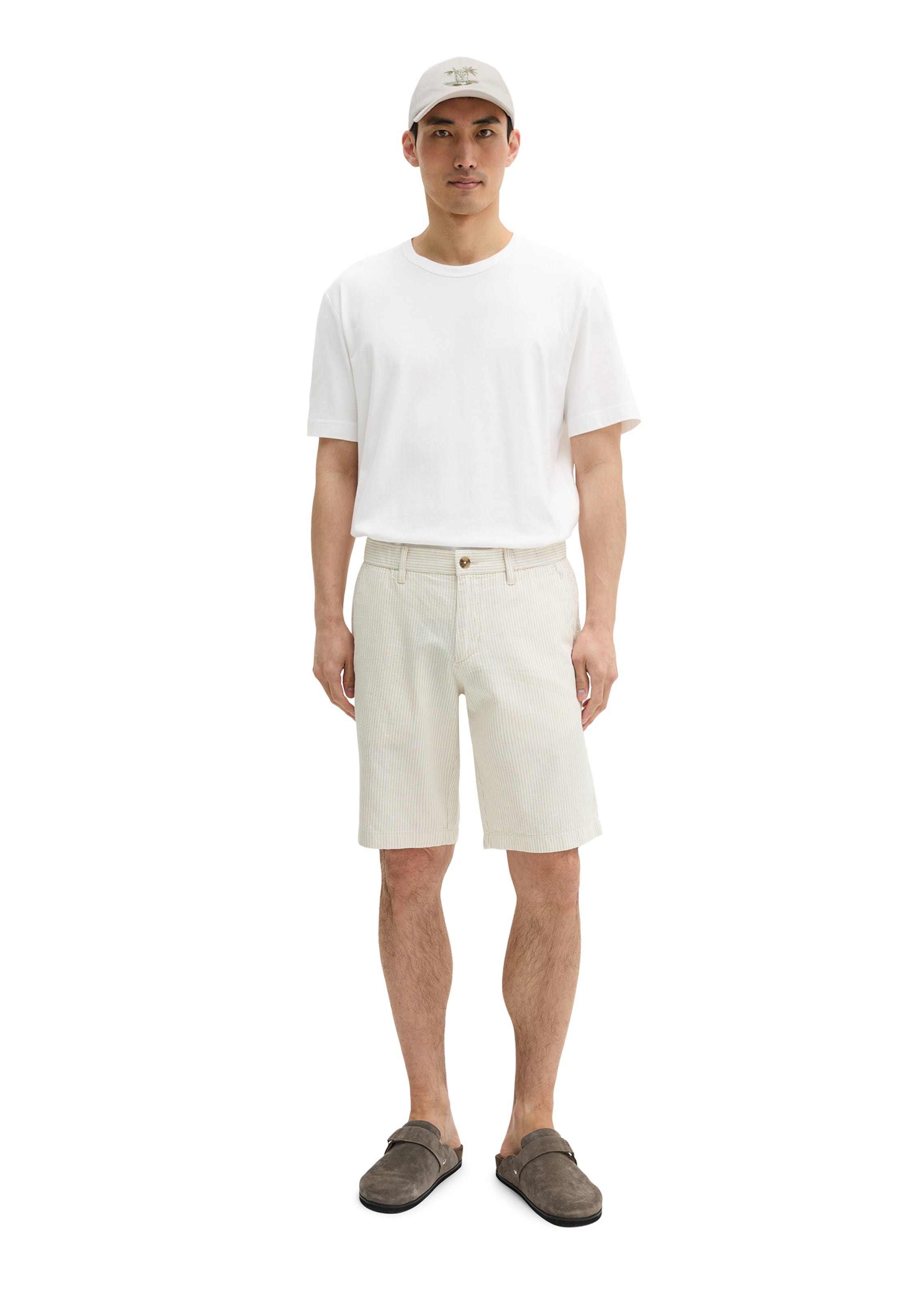Marc O'Polo Regular Pants 'Reso' in Beige