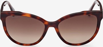 Occhiali da sole 'LOGO13' di Max Mara in marrone: frontale