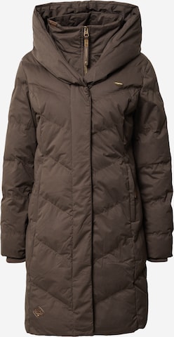 Ragwear Winter Coat 'NATALKA' in Brown: front