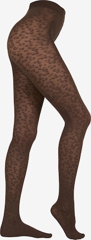 camano Fine tights in Brown: front