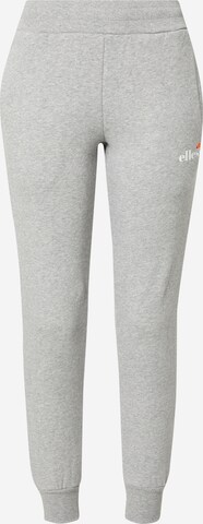 ELLESSE Tapered Broek 'Hallouli' in Grijs: voorkant