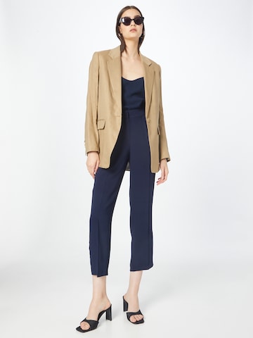 Karen Millen - regular Pantalón chino en azul