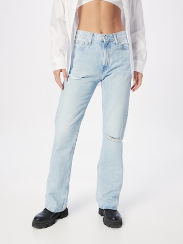 Calvin Klein Jeans - Bootcut Vaquero en azul: frente