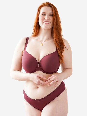 Invisible Soutien-gorge 'True ' SugarShape en marron : devant