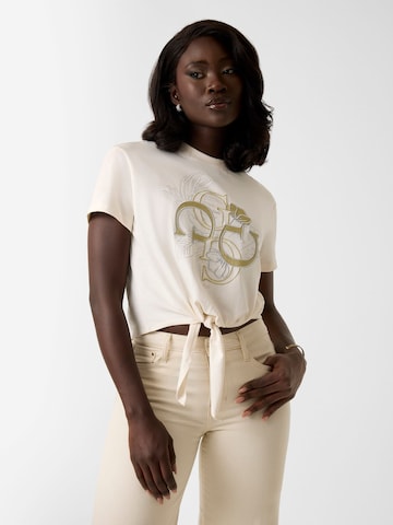 GUESS T-Shirt in Beige: Vorderseite