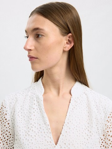 Abito 'SLFLaerke' di SELECTED FEMME in bianco