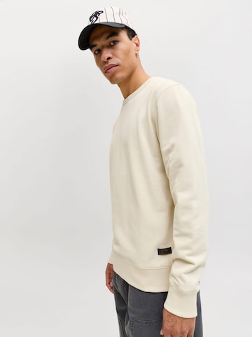 JACK & JONES Sweatshirt 'dover' in Beige