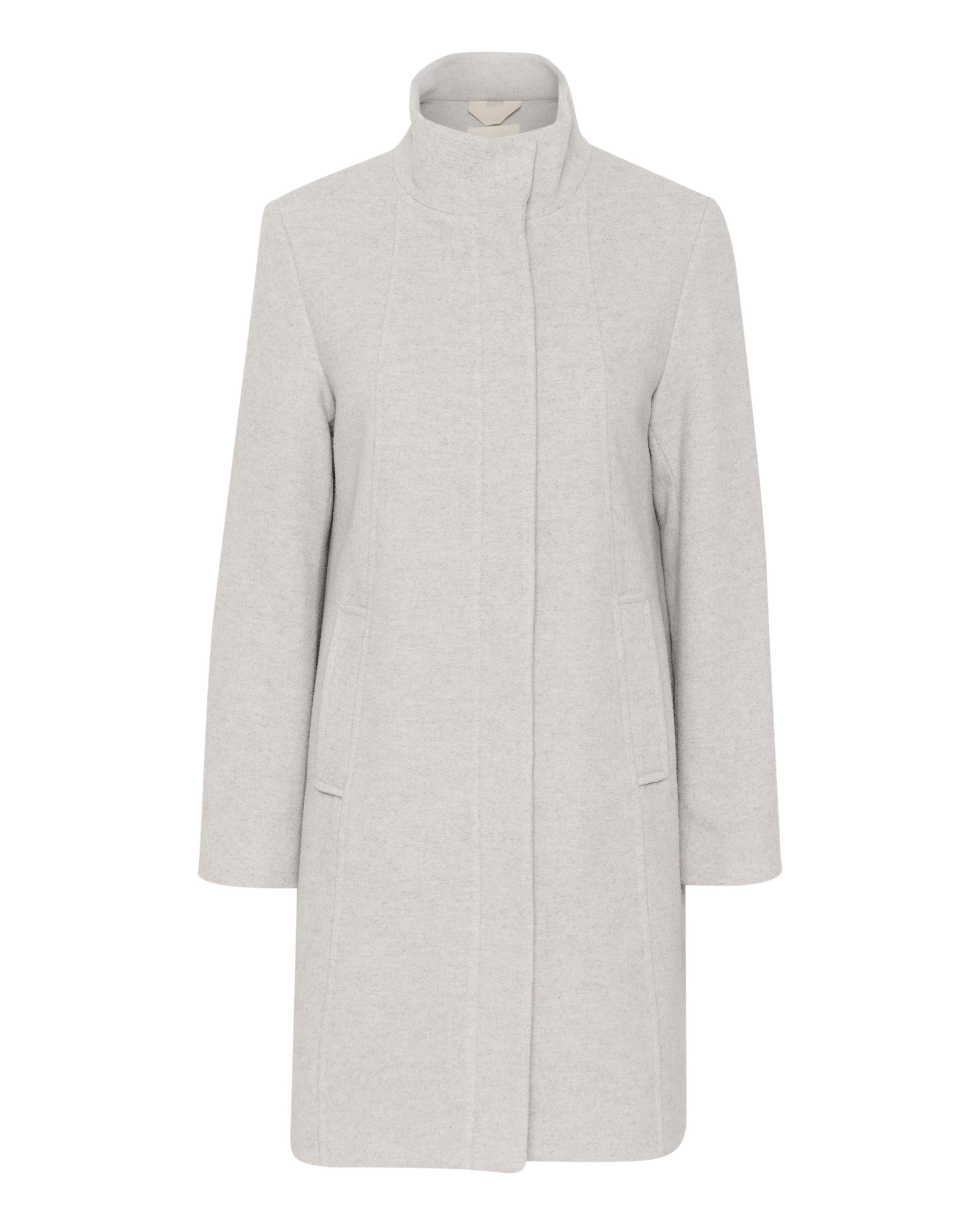 Manteau mi-saison Part Two en gris : devant