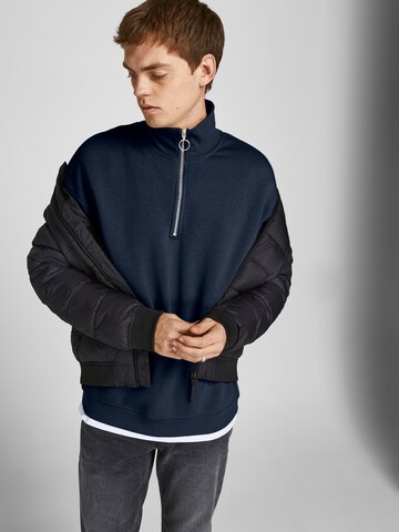 JACK & JONES Mikina 'BRINK' - Modrá