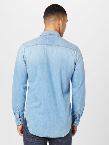 Pepe Jeans Klasický střih Košile 'Hammond' – modrá