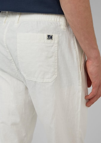 Regular Pantalon 'Detroit' s.Oliver en blanc