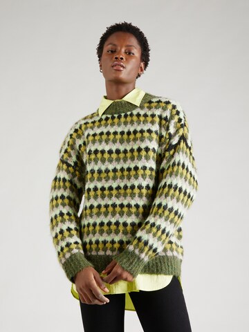 A-VIEW Sweater 'Patrisia' in Green: front