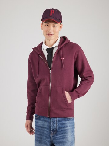 LEVI'S ® Sweatjacke in Rot: Vorderseite