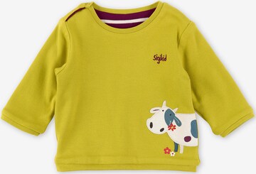 SIGIKID Sweater 'MY LITTLE FRIEND' in Yellow