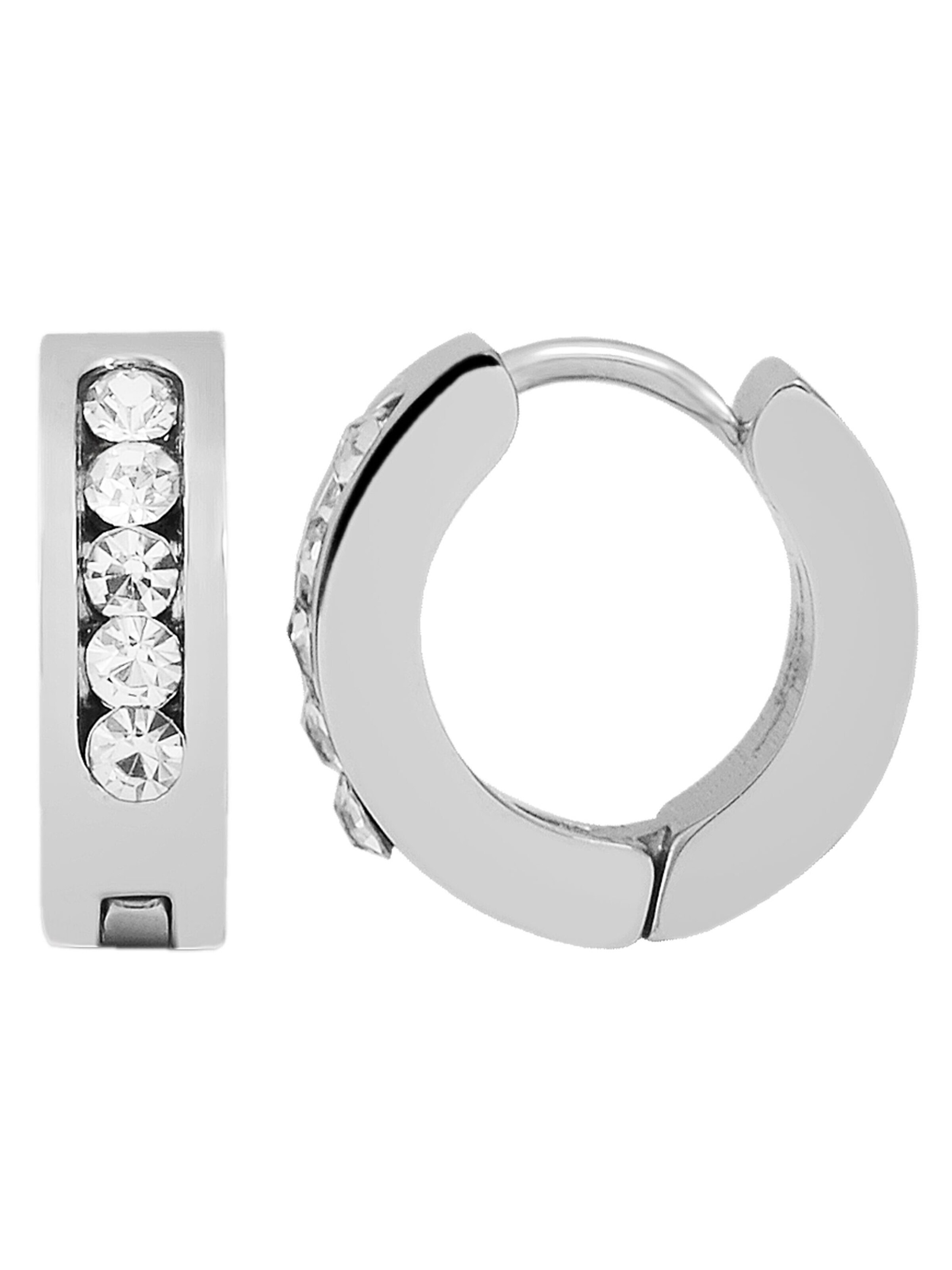 Akzent Earrings 'Zwena, hautverträglich' in Silver