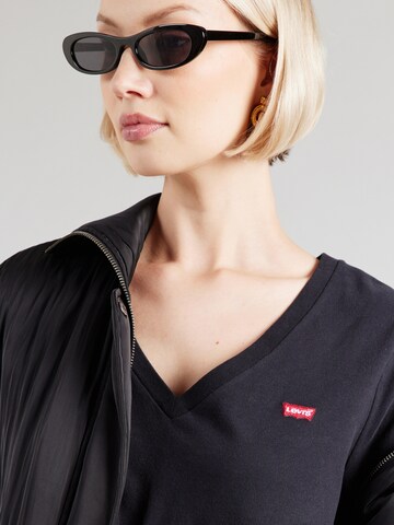 LEVI'S ® Футболка 'Perfect V-Neck Tee' в Черный