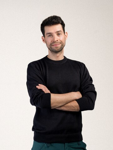 KOPYTO Pullover 'TANUKI' in Schwarz