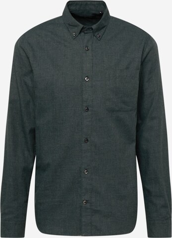 Matinique Button Up Shirt 'Trostol' in Green: front