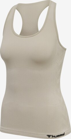 Hummel Sporttop in Beige