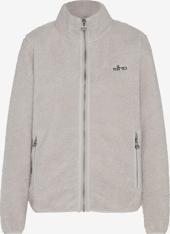 elho Fleece Jacket 'MONT FORT 89' in Grey: front