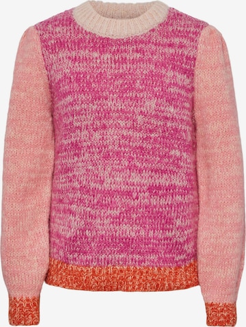 Little Pieces Пуловер 'Felisia' в розово: отпред