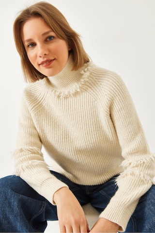 Bianco Lucci - Jersey en beige