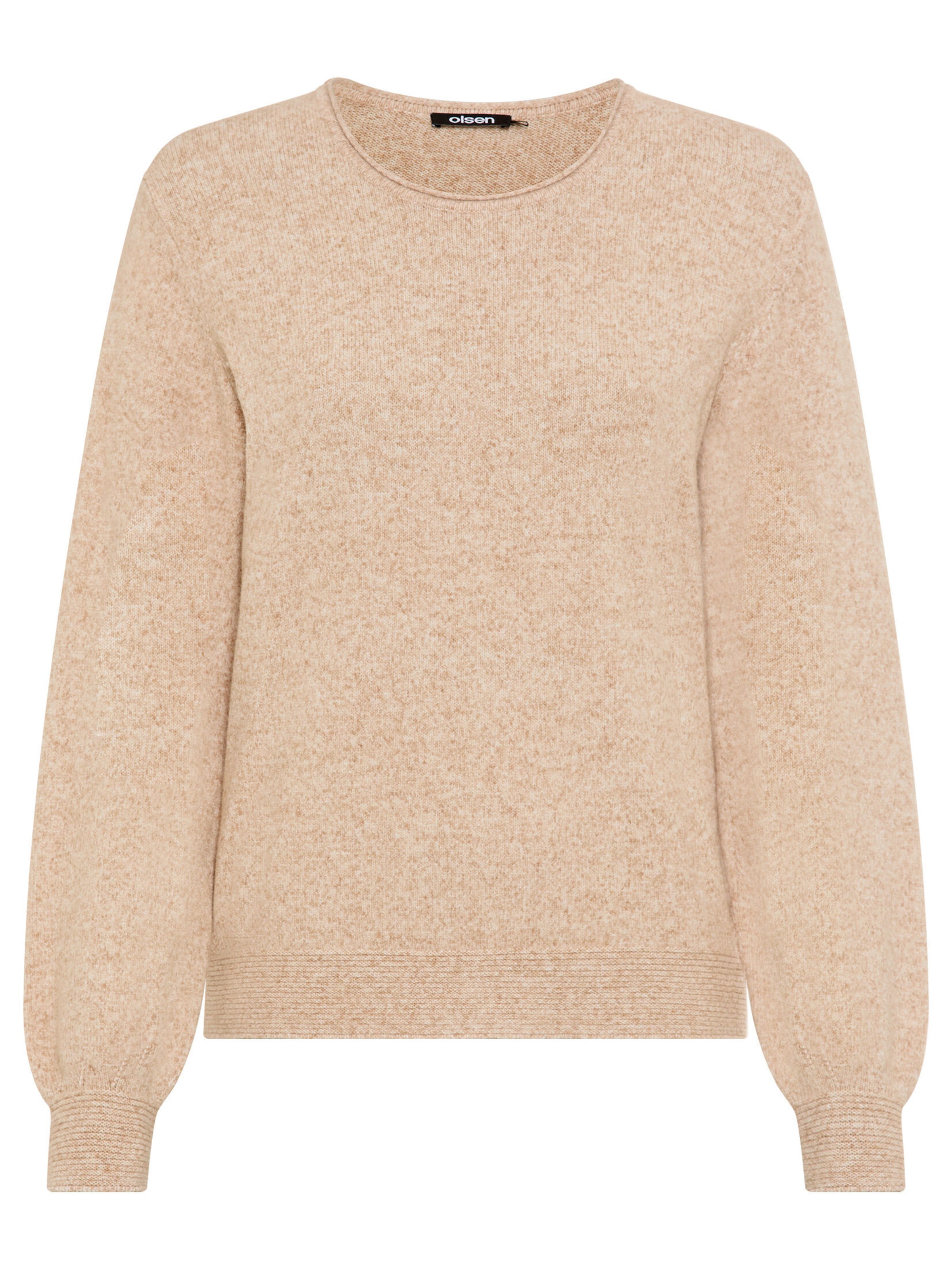 Olsen Trui in Beige: voorkant