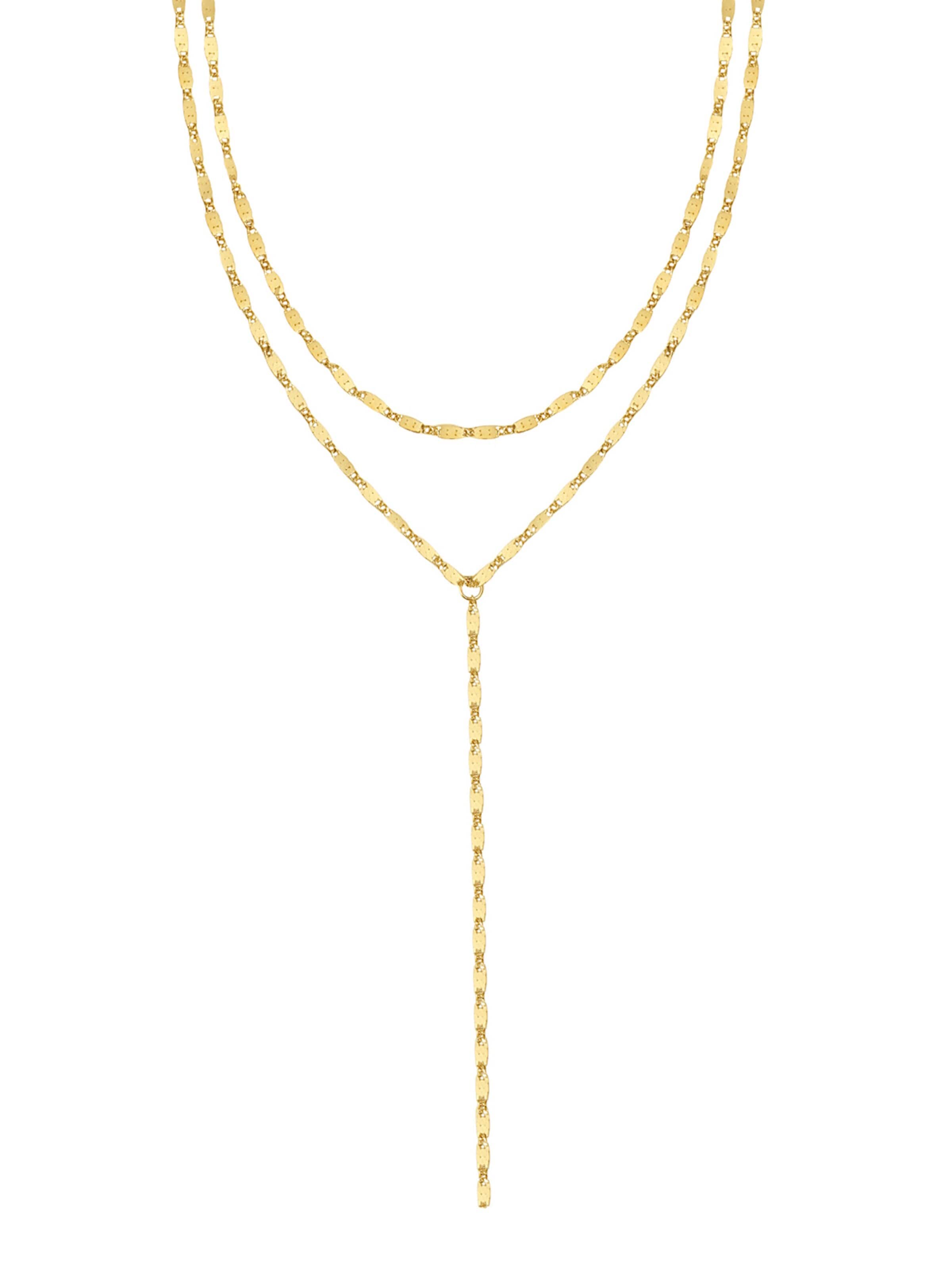 Hey Happiness Kette 'Y-Layer'‌‌‌‌‌‌‌ in Gold