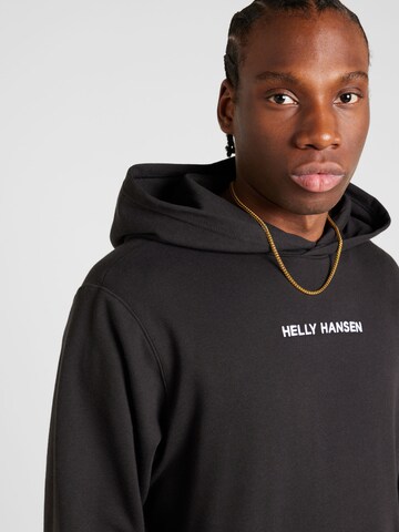 HELLY HANSEN Sweatshirt i sort