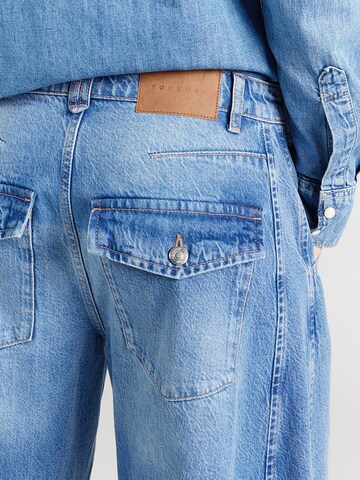 TOPSHOP Baggy Jeans 'NANNA' i blå