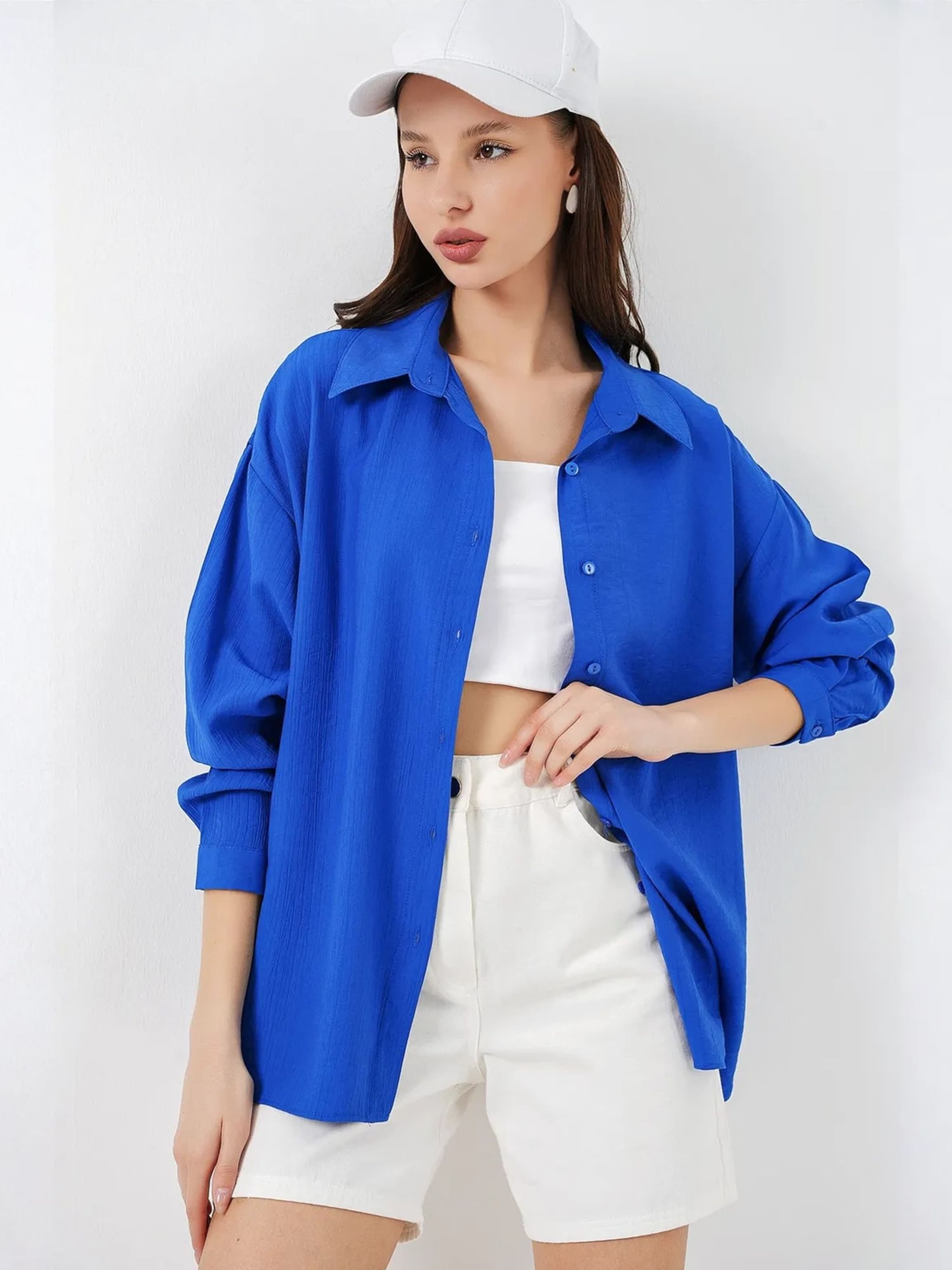 Maglietta di Bigdart in blu: frontale