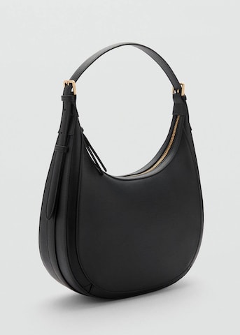 MANGO Shoulder Bag 'G-Lake' in Black