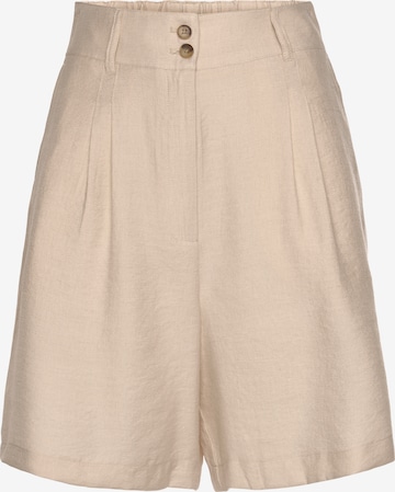 LASCANA Pants in Beige: front