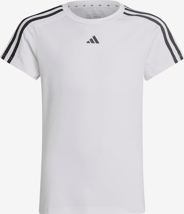 ADIDAS SPORTSWEAR - Camiseta funcional 'Essentials' en blanco: frente