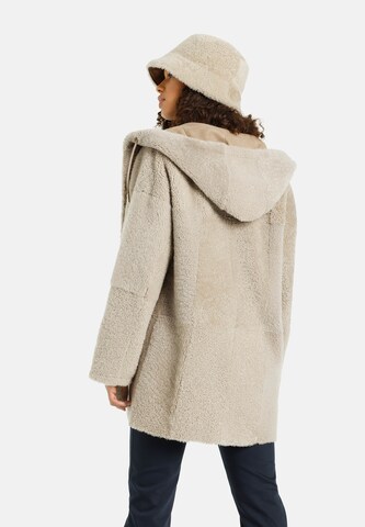 Werner Christ Between-Seasons Coat in Beige