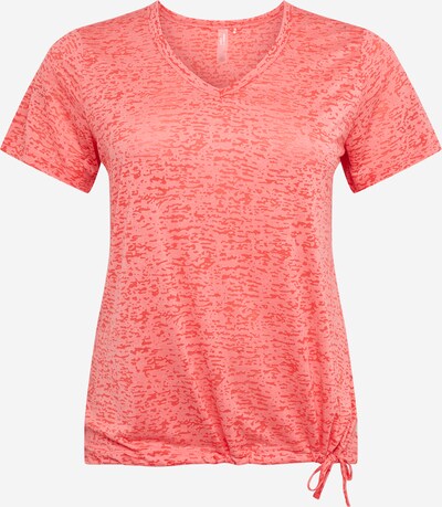 Only Play Curvy Funktionsshirt 'Alida' in orange / koralle, Produktansicht