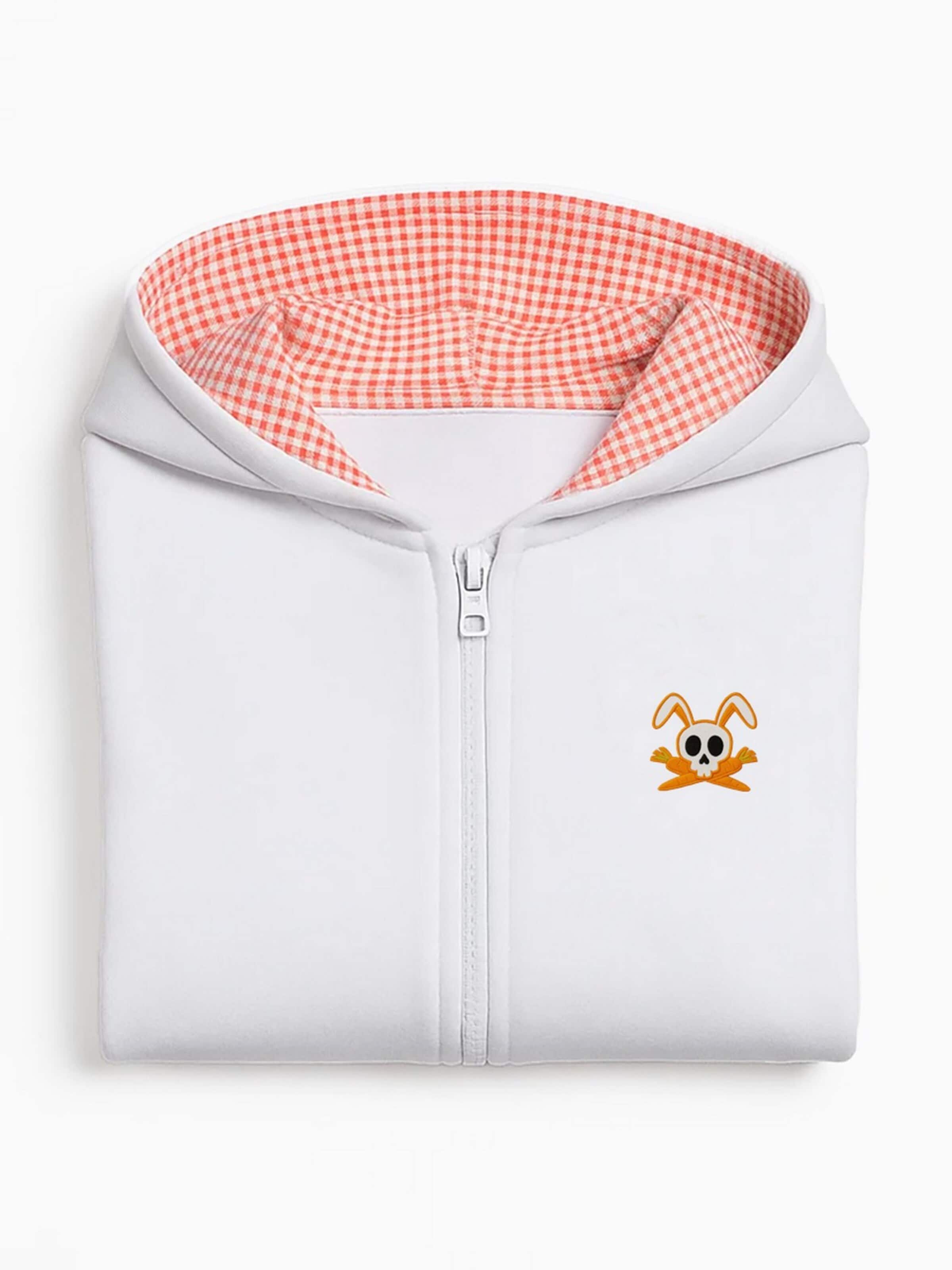 Sweat PAPATE en blanc : devant
