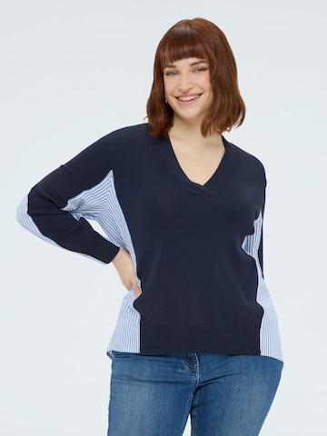 Pull-over Fiorella Rubino en bleu