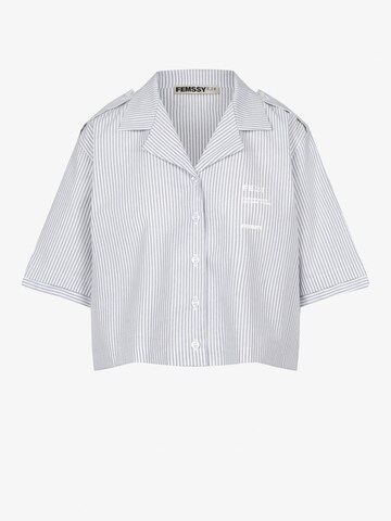 FEMSSY Bluse 'LOU' i grå: forside