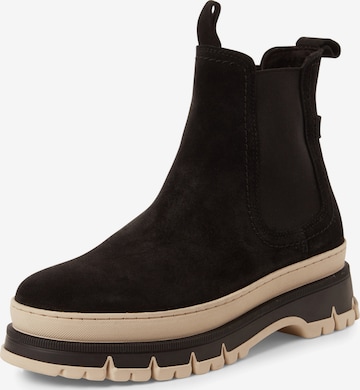 Chelsea Boots Tamaris en noir : devant