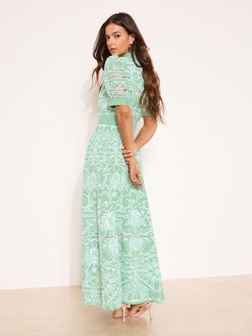 Lipsy Shirt dress 'Premium' in Green