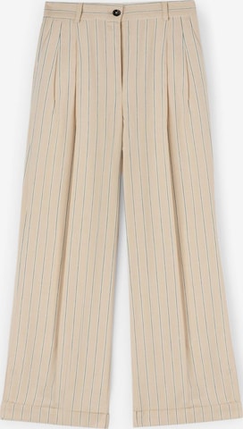 MOTIVI - Pierna ancha Pantalón en beige: frente