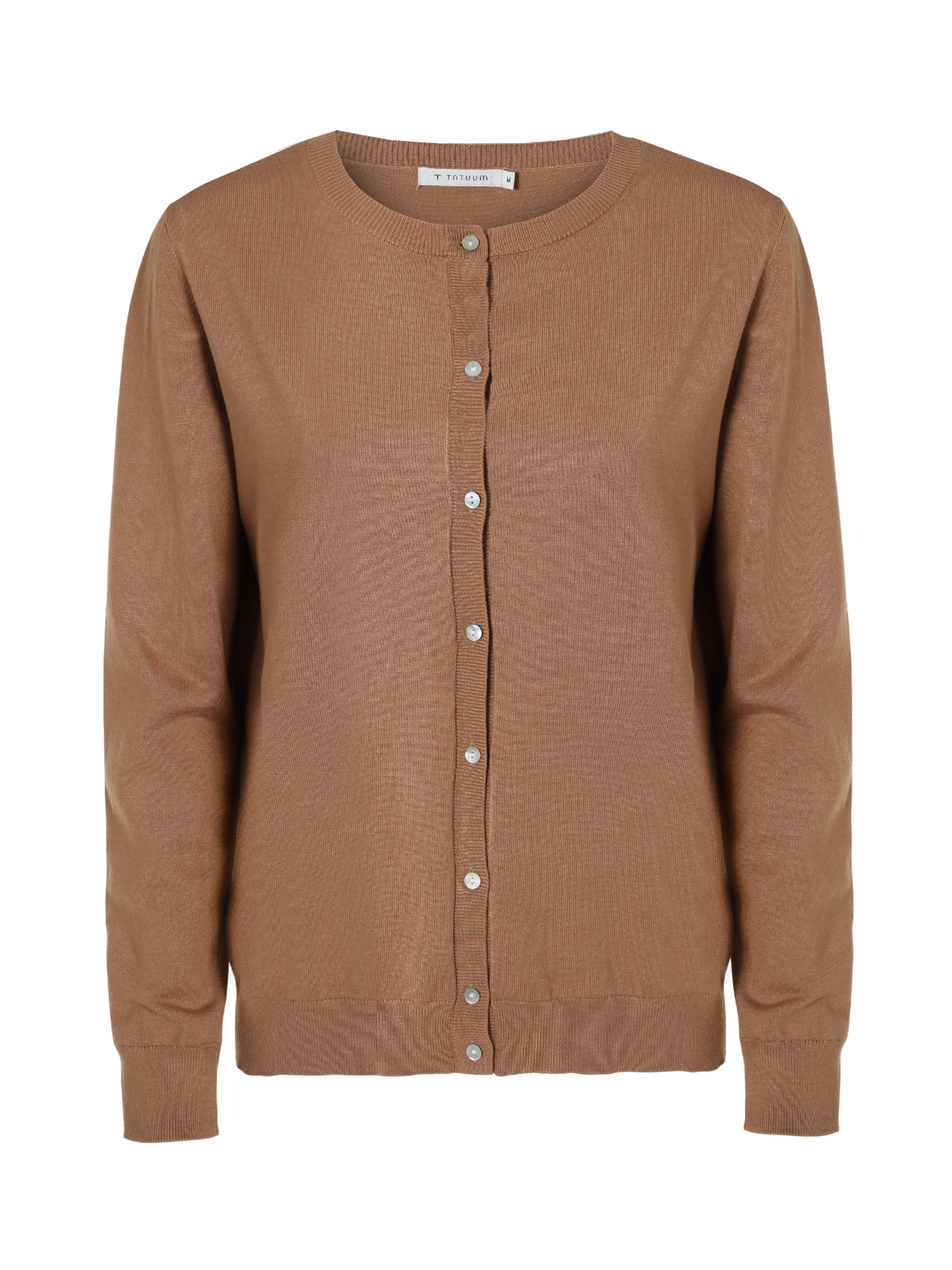 TATUUM Kofta 'KONTROKO' i brun: framsida