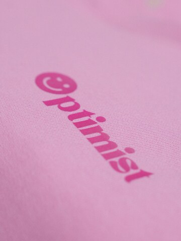 PSTV MND Sweatshirt 'Optimist'‌‌‌‌‌‌‌‌ in Pink