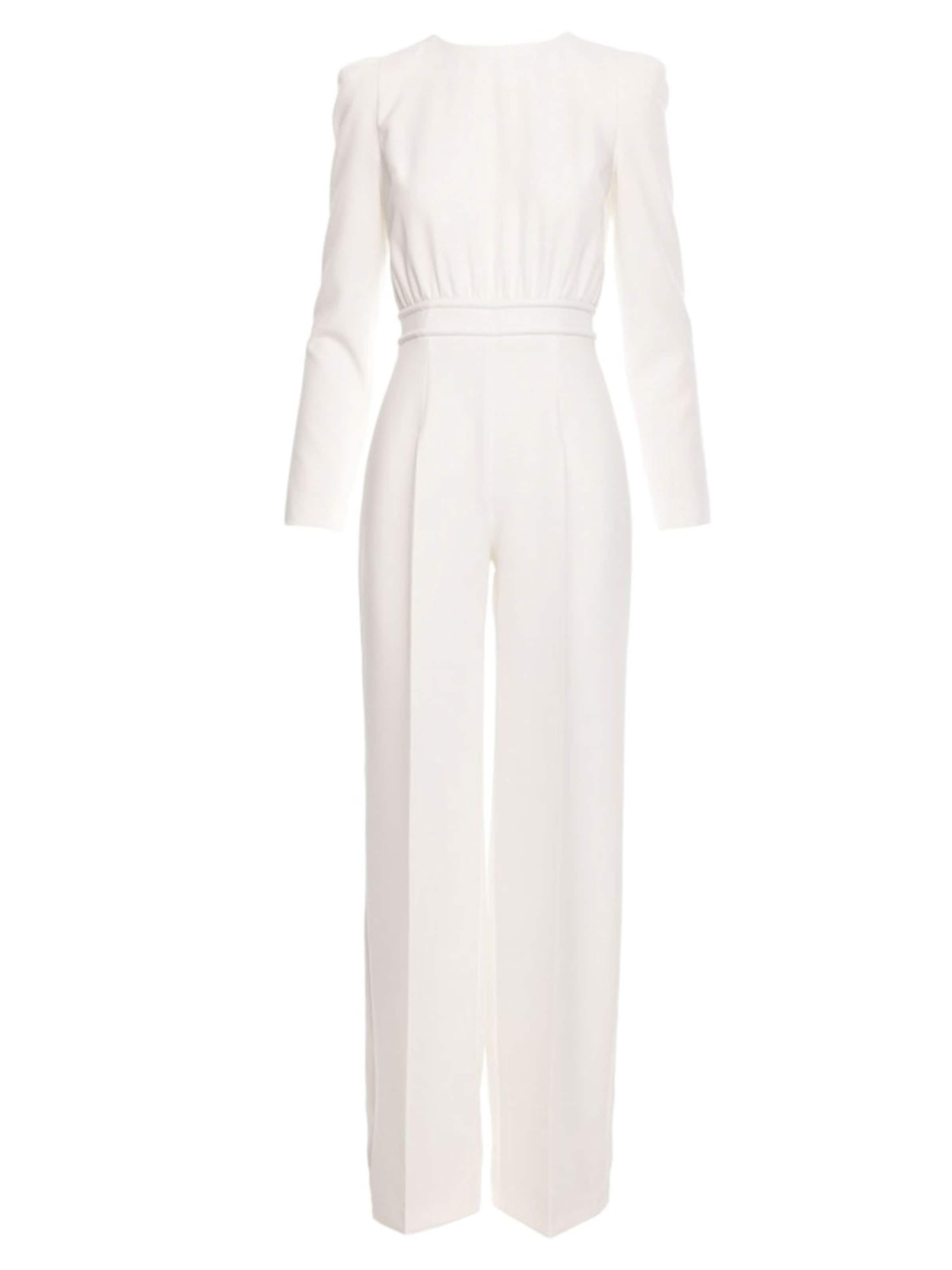 Numoco Jumpsuit 'Overall Adele' in White: front
