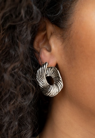 Boucles d'oreilles My Jewellery en argent : devant