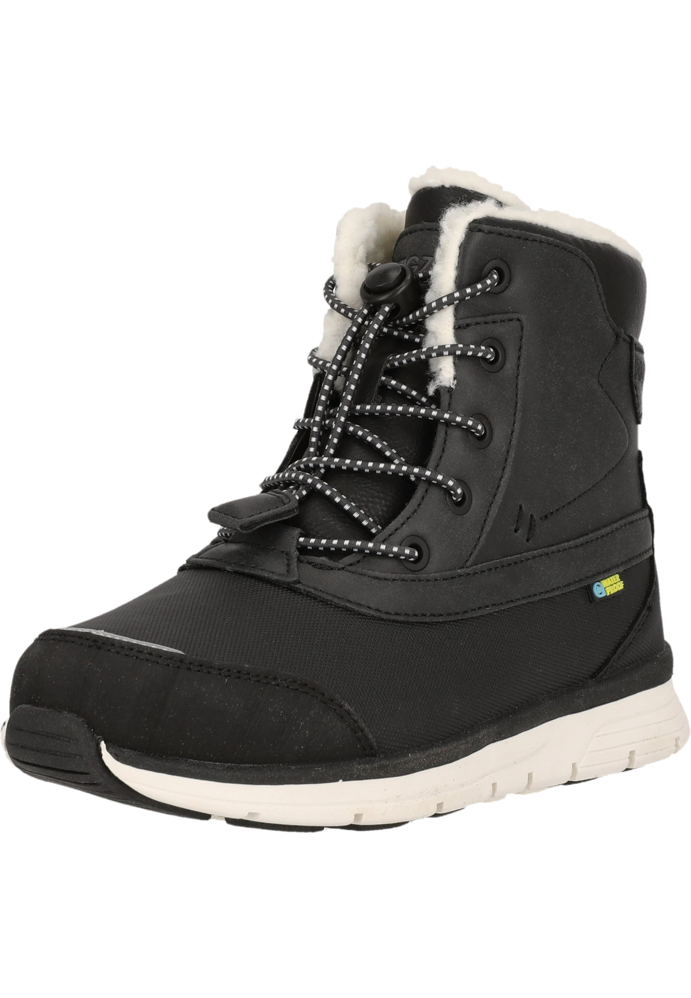 ZigZag Boots in Grey: front