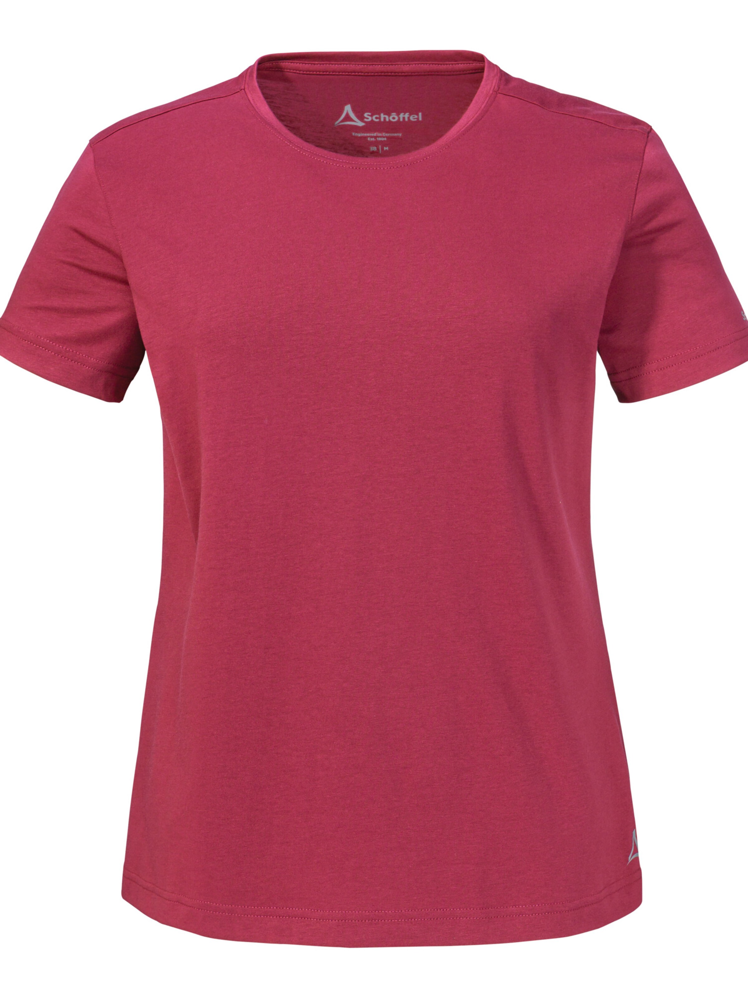 T-shirt fonctionnel ' T Shirt Buchberg L ' Schöffel en rouge : devant