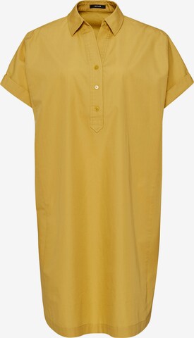 Robe-chemise 'Wajoni' OPUS en jaune : devant